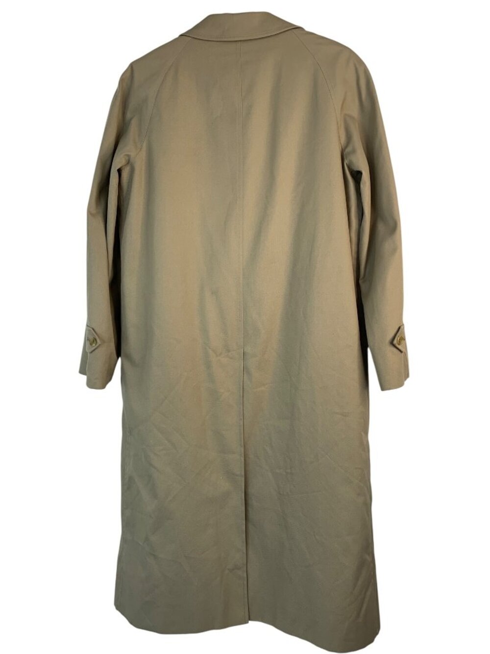 Vintage 80s Burberrys Trench All Weather Womens 10 Long Wool Liner England - Picture 5 of 16